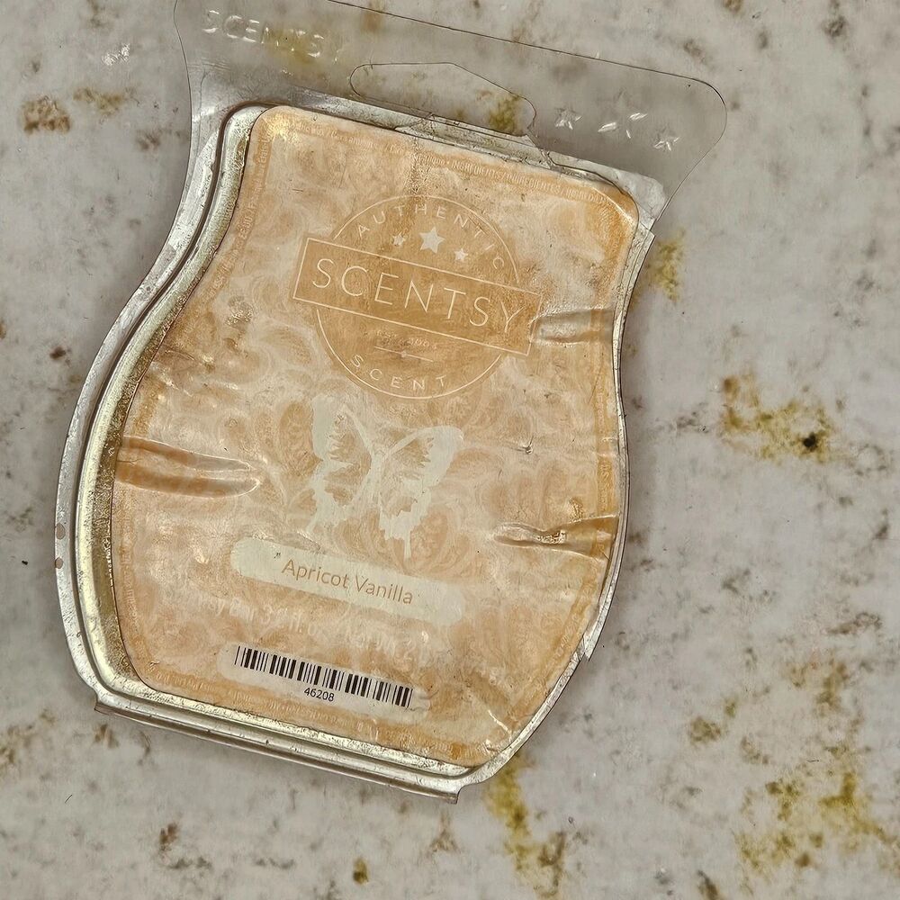 Scentsy Bar – Apricot Vanilla – Peach, Apricot & Vanilla Ice Cream – Packaging F